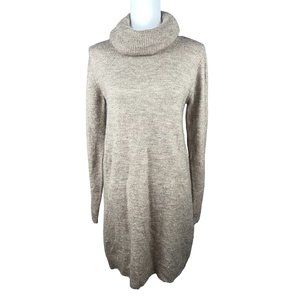 Max Studio Long Sleeve Turtleneck Sweater Dress